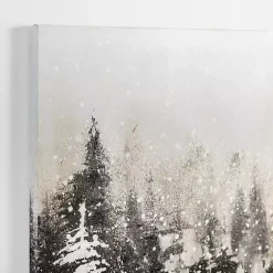New Snowy Forest Canvas Art Print Christmas Art & Wall Decor