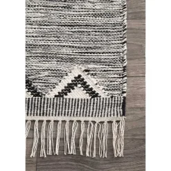 Kirklands Home Area Rugs|Sofia Moroccan Fringe Area Rug, 8x10 Gray