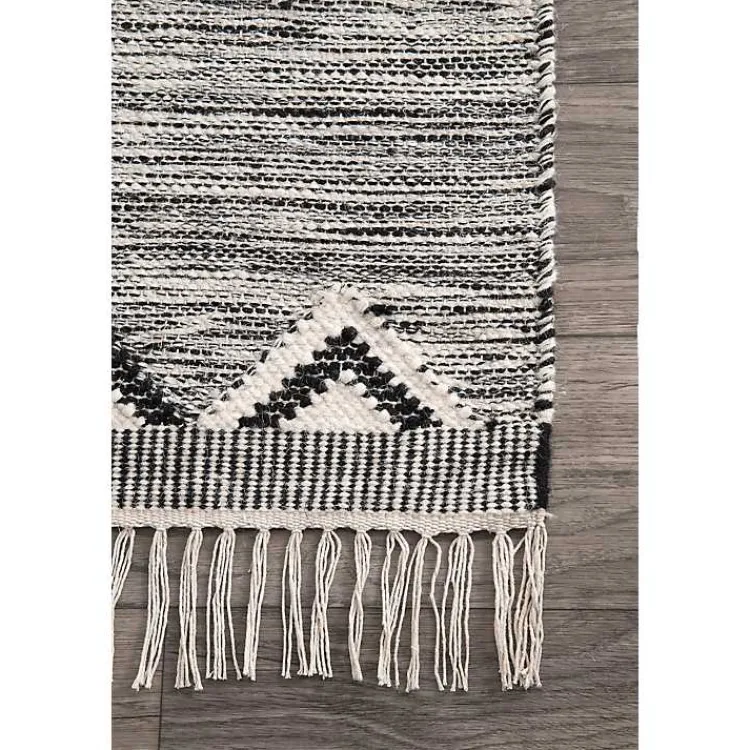 Kirklands Home Area Rugs|Sofia Moroccan Fringe Area Rug, 8x10 Gray