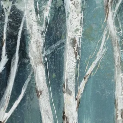 Kirklands Home Canvas Art|Soft Birch on Blue Canvas Art Print