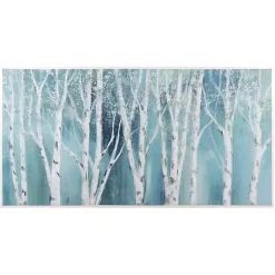 Kirklands Home Canvas Art|Soft Birch on Framed Canvas Art Print by Nan Blue
