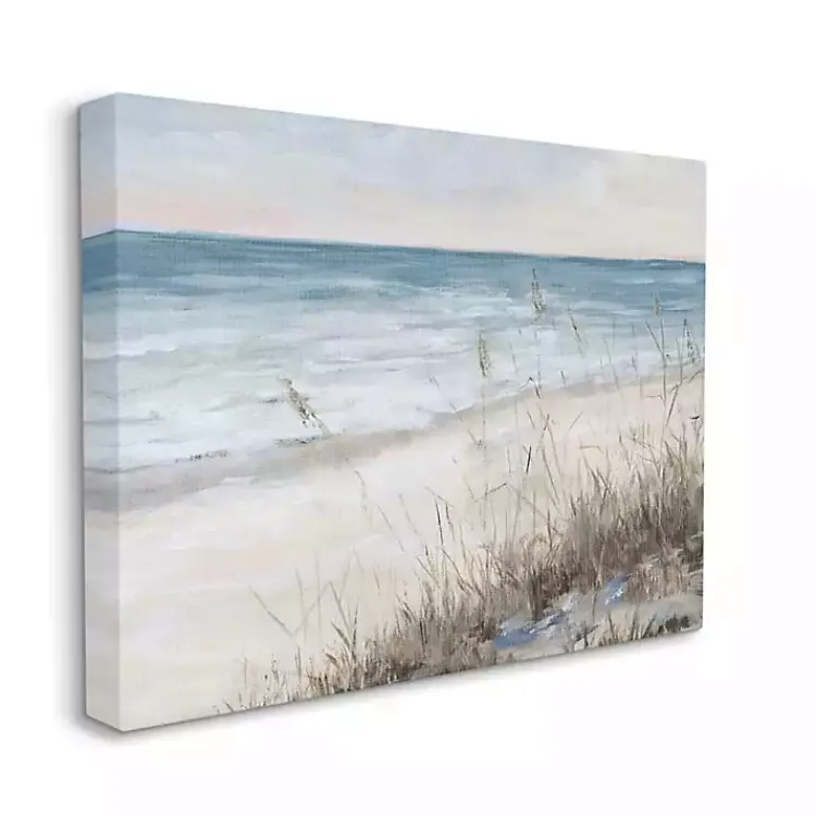 Kirklands Home Canvas Art|Soft Beach Canvas Art Print, 40x30 Blue