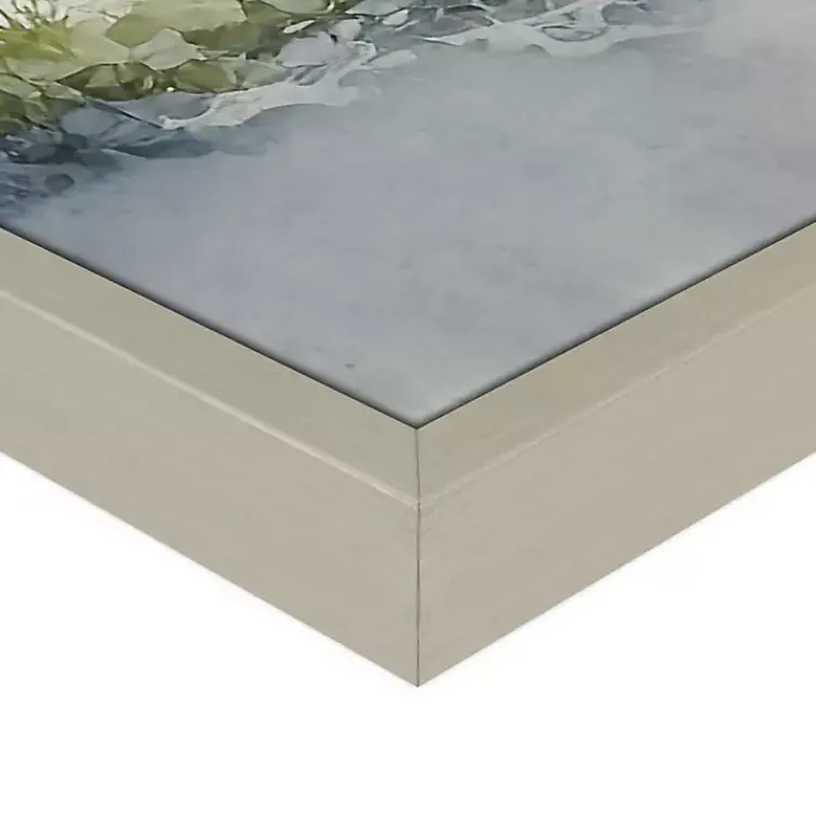 Kirklands Home Canvas Art|Soft Coastal I Framed Canvas Art Print Blue