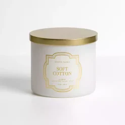 Sale Soft Cotton Triple Wick Jar Candle Candles