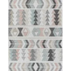Kirklands Home Area Rugs|Soft Hues Geometric Area Rug, 8x10 Multi