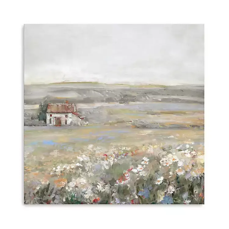 Kirklands Home Canvas Art|Soft Summer Meadow I Canvas Art Print, 30x30 in.