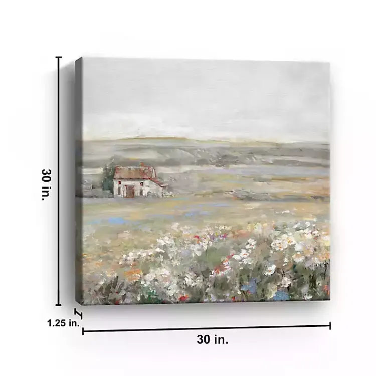 Kirklands Home Canvas Art|Soft Summer Meadow I Canvas Art Print, 30x30 in.