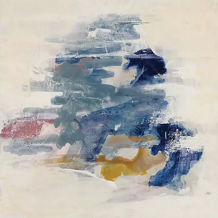 Kirklands Home Canvas Art|Soft Teal Waves I & II Canvas Art Prints, Set of 2