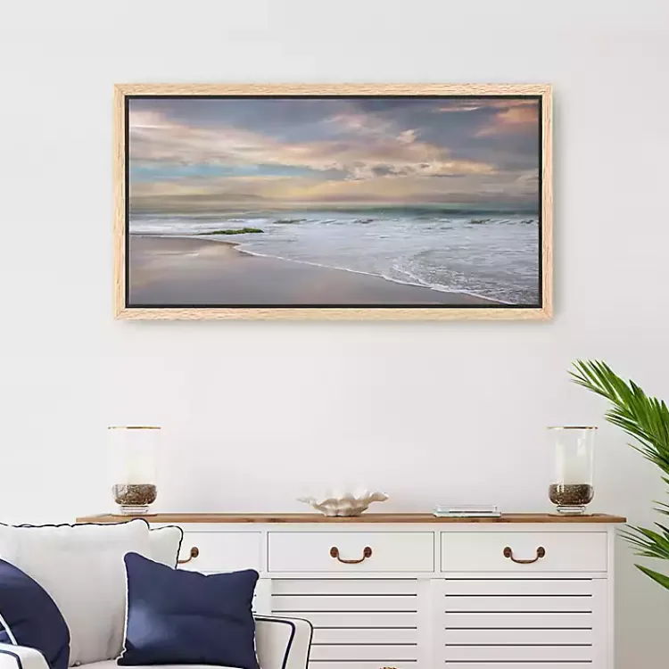 Kirklands Home Canvas Art|Soft Twilight Framed Canvas Art Print