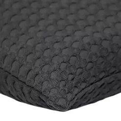 Hot Solid Charcoal Textured Pillow Pillows