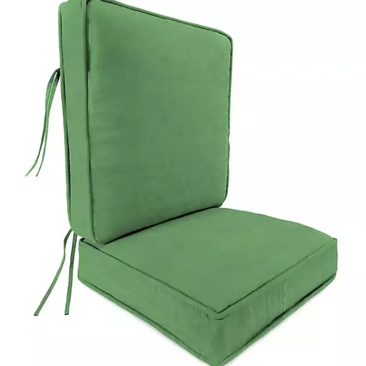 Kirklands Home Outdoor Cushions & Pillows|Solid Outdoor Deep Seat Cushion Green