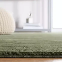 Kirklands Home Area Rugs|Solid Revive Area Rug, 6x6 Green