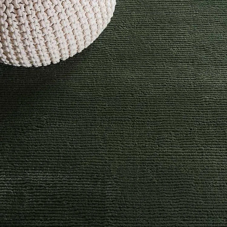 Kirklands Home Area Rugs|Solid Revive Area Rug, 6x6 Green