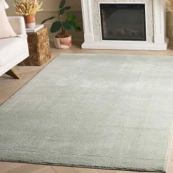 Kirklands Home Area Rugs|Solid Sage Revive Area Rug, 8x10 Green