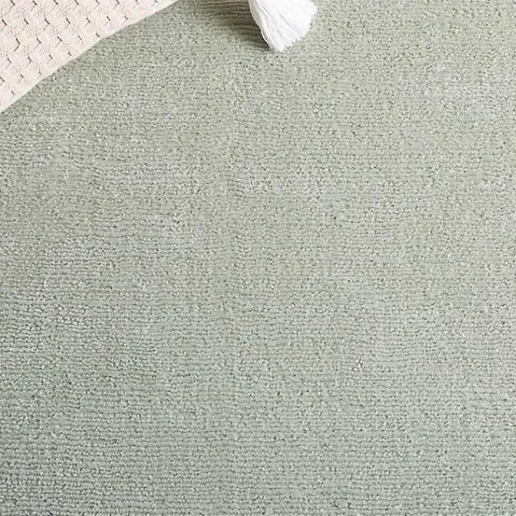 Kirklands Home Area Rugs|Solid Sage Revive Area Rug, 8x10 Green