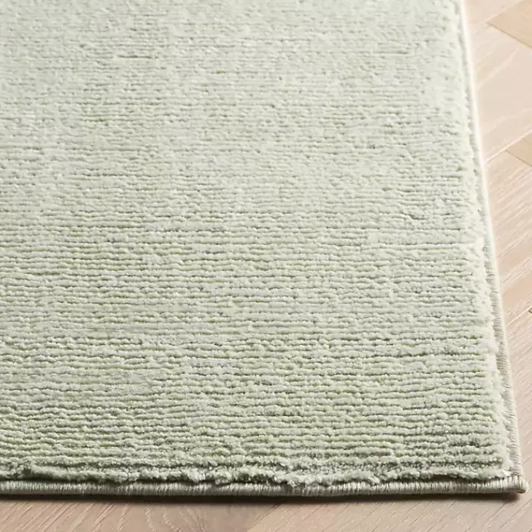 Kirklands Home Area Rugs|Solid Sage Revive Runner, 2x8 Green