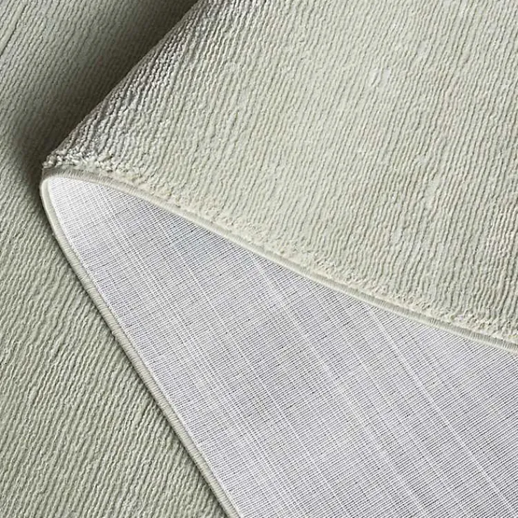 Kirklands Home Area Rugs|Solid Sage Revive Runner, 2x8 Green