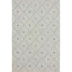 Kirklands Home Outdoor Rugs|Solitaire Sun Shower Outdoor Area Rug, 7x9