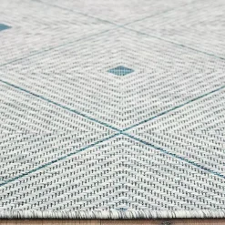 Kirklands Home Outdoor Rugs|Solitaire Sun Shower Outdoor Area Rug, 7x9