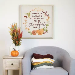 Online Something to Be Thankful For Framed Wall Plaque Fall