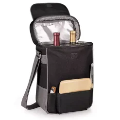 Kirklands Home Barware|South Carolina Gamecocks Wine & Cheese Tote Black