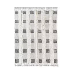 Online Spencer Gray and White Plaid Throw Blankets & Throws