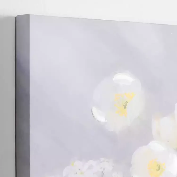 Kirklands Home Canvas Art|Spring Blooms in Vases Canvas Art Print Gray