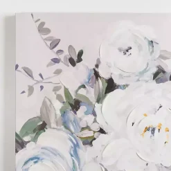 Kirklands Home Canvas Art|Spring Blue Floral Bouquet Canvas Art Print