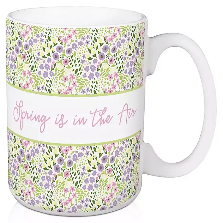 Discount Spring is in the Air Mugs, Set of 2 Easter Decorations