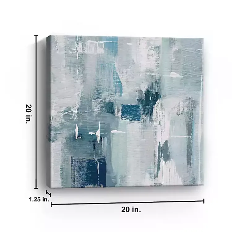 Kirklands Home Canvas Art|Spring Mountain Blues Canvas Art Print, 20x20 in.