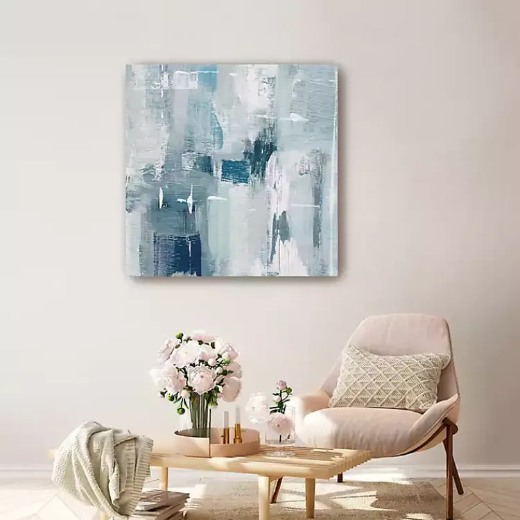 Kirklands Home Canvas Art|Spring Mountain Blues Canvas Art Print, 30x30 in.