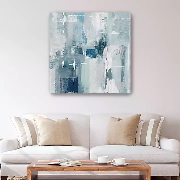 Kirklands Home Canvas Art|Spring Mountain Blues Canvas Art Print, 40x40 in.