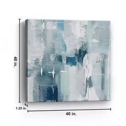 Kirklands Home Canvas Art|Spring Mountain Blues Canvas Art Print, 40x40 in.