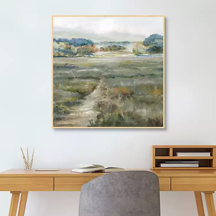 Kirklands Home Canvas Art|Spring Mountains Framed Canvas Art Print