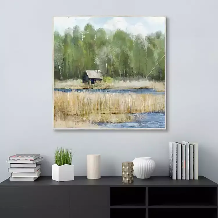 Kirklands Home Canvas Art|Spring Serenity Framed Canvas Art Print
