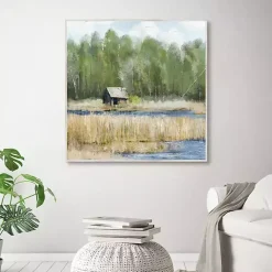 Kirklands Home Canvas Art|Spring Serenity Framed Canvas Art Print