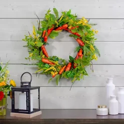 Online Springtime Carrots Easter Wreath Wreaths