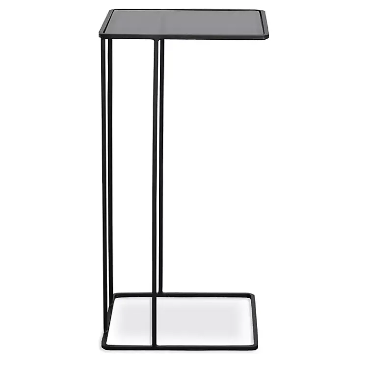 Kirklands Home Accent & End Tables|Square Camus Accent Table Black