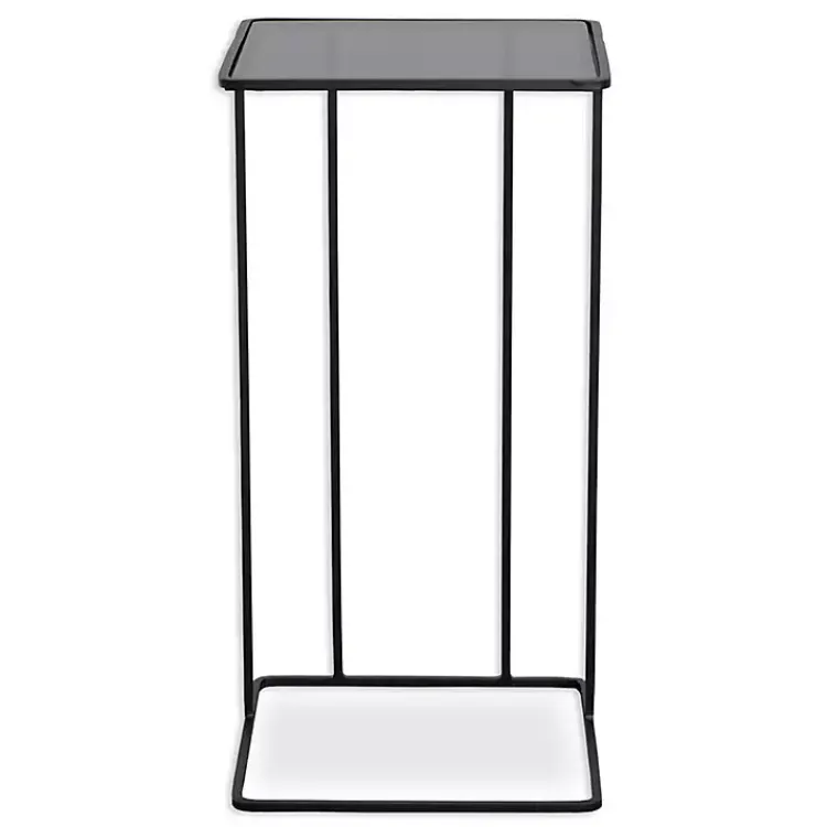 Kirklands Home Accent & End Tables|Square Camus Accent Table Black