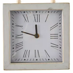 Kirklands Home Clocks|Square Wood Beaded Wall Clocks, Set of 3
