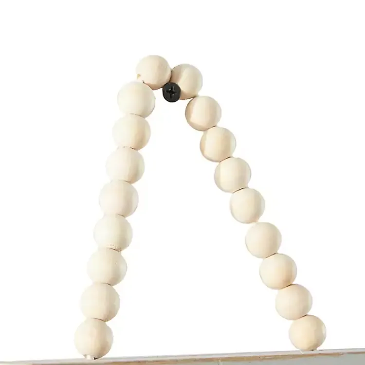 Kirklands Home Clocks|Square Wood Beaded Wall Clocks, Set of 3