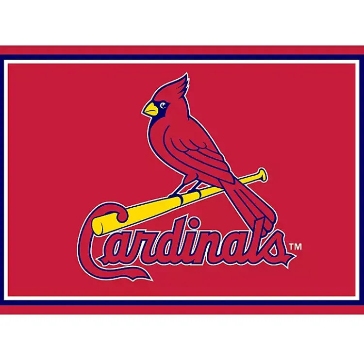 Kirklands Home Area Rugs|St. Louis Cardinals Spirit Rug, 3x4 Red