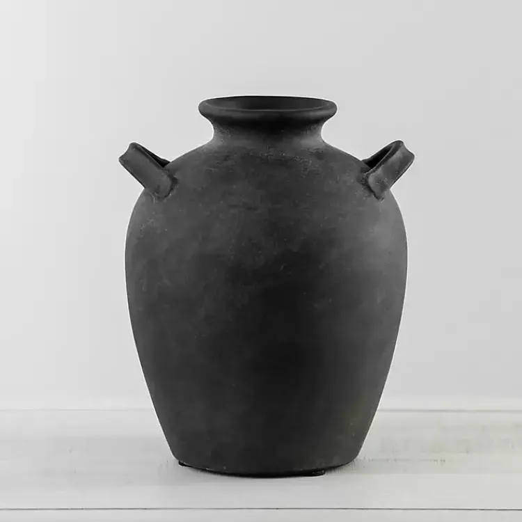 Clearance Stamos Matte Terracotta Vase, 10 in. Vases
