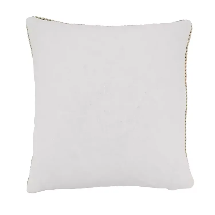Clearance Starfish Serenity Embroidered Throw Pillow Pillows