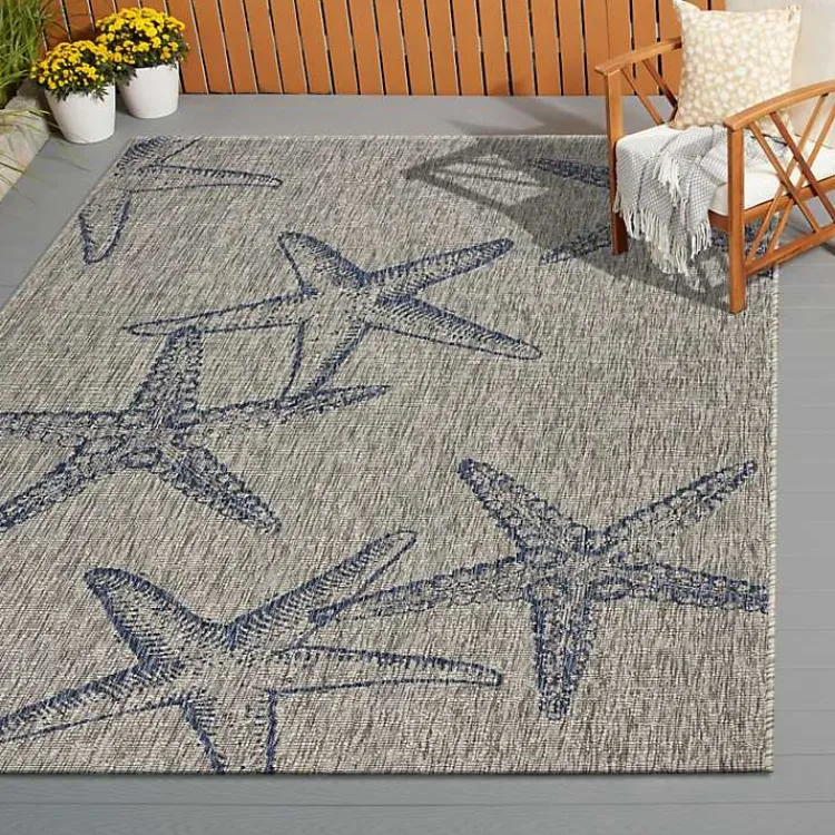 Kirklands Home Outdoor Rugs|Starry Shores Captiva Outdoor Area Rug, 7x9