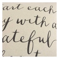 Discount Start Each Day With A Grateful Heart Pillow Pillows