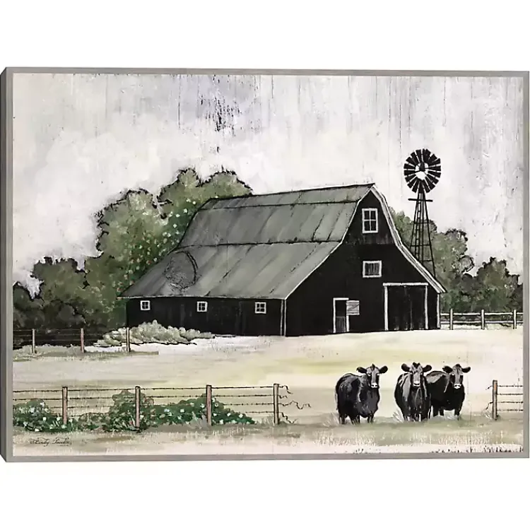 Kirklands Home Canvas Art|Stay or Go Framed Canvas Art Print