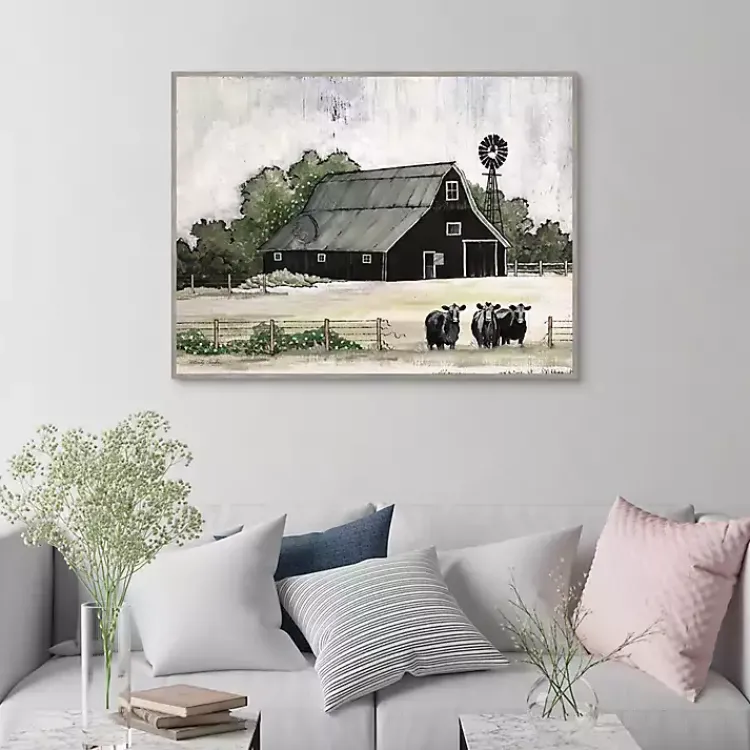 Kirklands Home Canvas Art|Stay or Go Framed Canvas Art Print