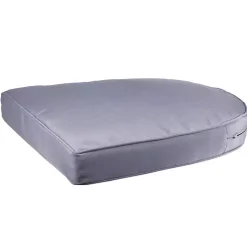 Kirklands Home Outdoor Cushions & Pillows|Steel Outdoor Wicker Seat Cushion Blue