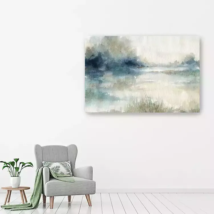 Kirklands Home Canvas Art|Still Evening Waters II Giclee Canvas Art Print Blue